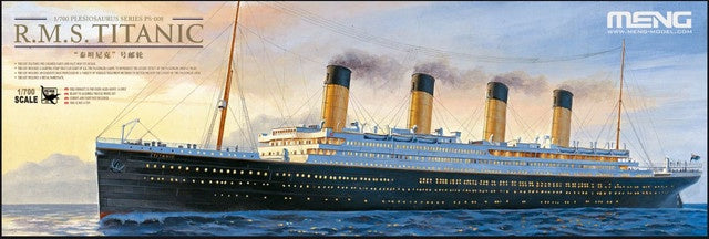 Meng  1/700 RMS Titanic Ocean Liner w/Lights (Snap)