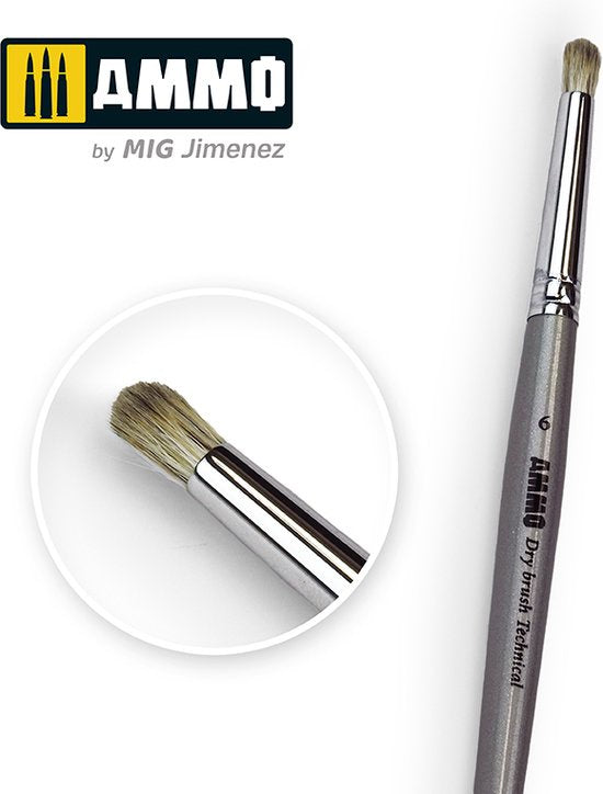 Ammo by Mig  - 6 AMMO DRYBRUSH TECHNICAL      - MIG8702