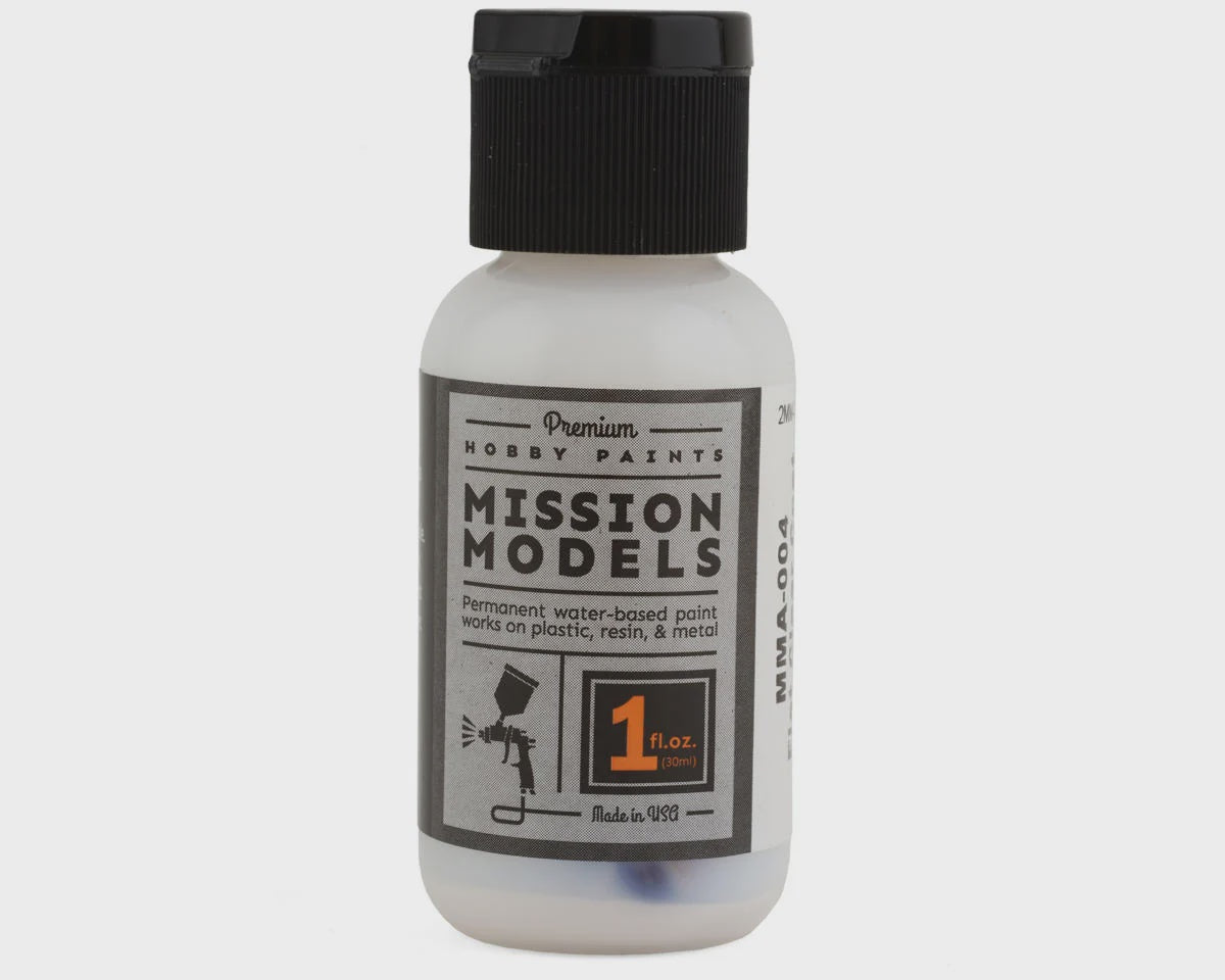 Mission Models Flat Clear Coat 1oz Water Based Acrylic Paint - MIOMMA004