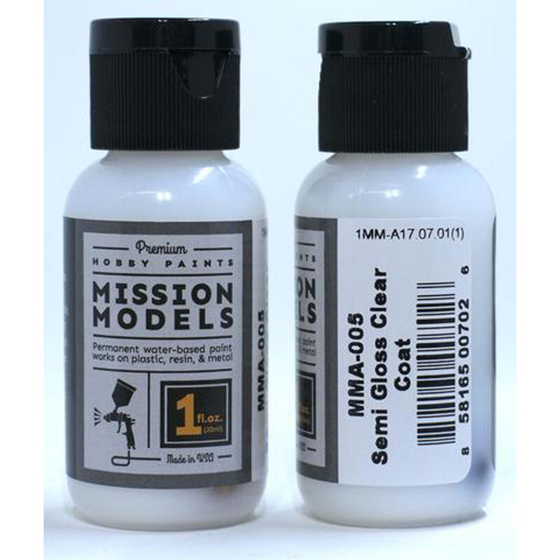 Mission Models Semi Gloss Clear Coat - MIOMMA005