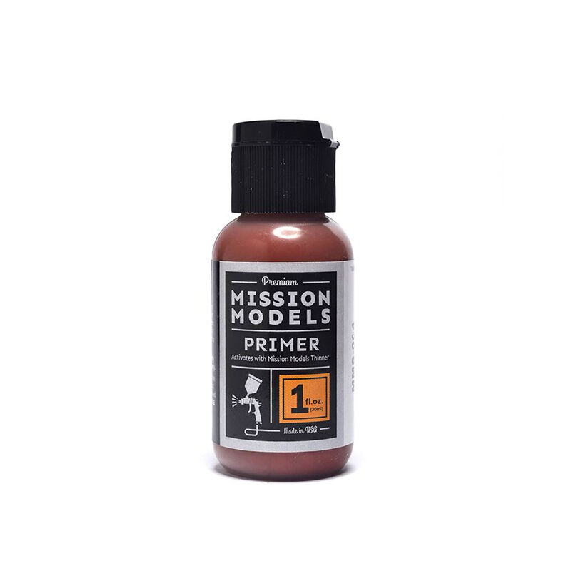 Mission Models Red Oxide Primer 1oz Acrylic Primer - MIOMMS004