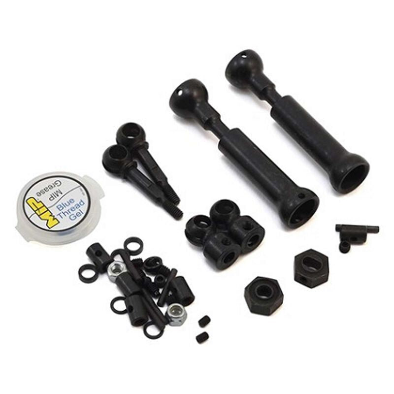 Moores Ideal Products MIP X-Duty CVD Drive Kit, Rear, 87mm to 112mm w/ 10mm x 5mm Bearing, for Traxxas Slash / Rally / Stampede - MIP18140