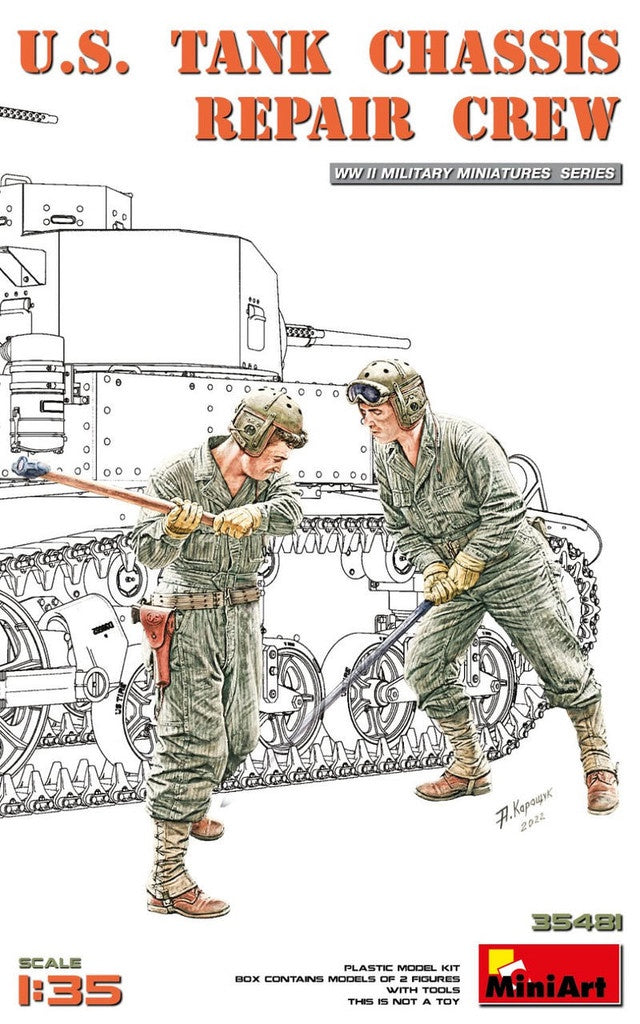 1/35 US TANK CHASSIS REPAIR CREW