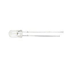 Miniatronics Standard Light Emiting Diodes (LEDs) 5mm Diameter -- White pkg(5) - MNT1250005