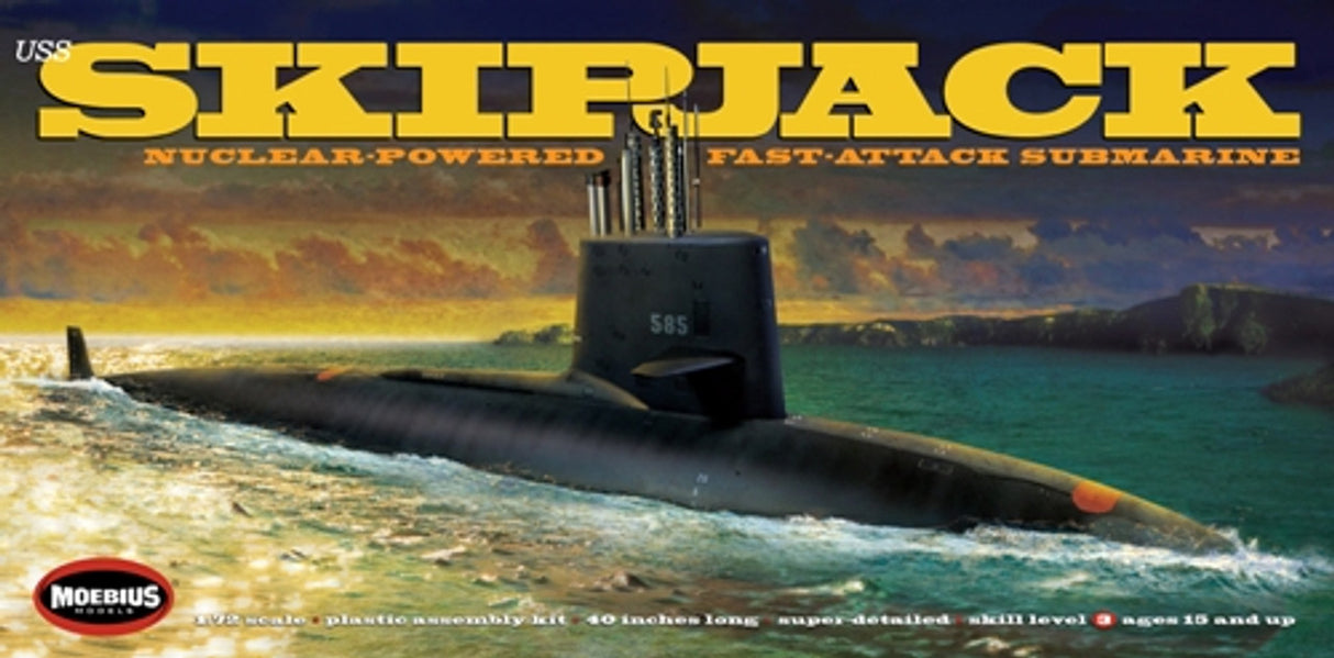 Moebius 1/72 USS Skipjack - MOE1400
