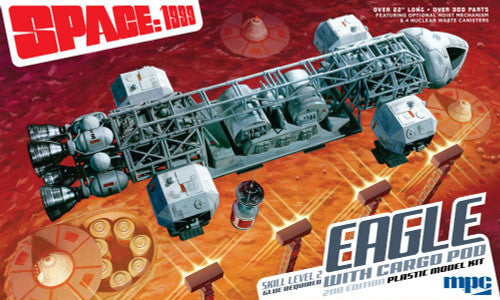 MPC MPC Models Space 1999: Eagle Transporter (22" Long) w/Cargo Pod (2nd Edition) 1/48 - MPC990
