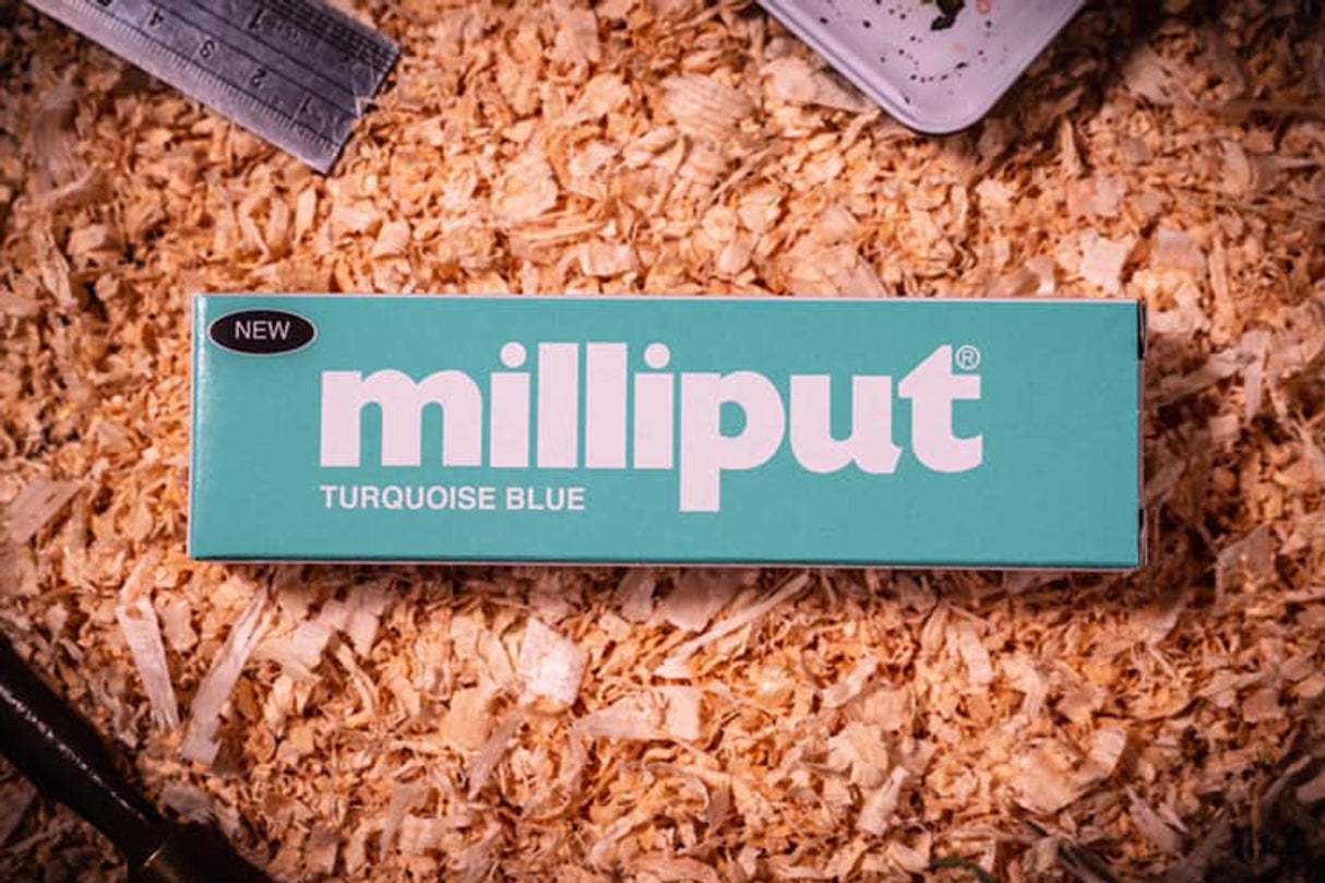 Milliput Turquoise Blue 2-part Self Hardening Putty