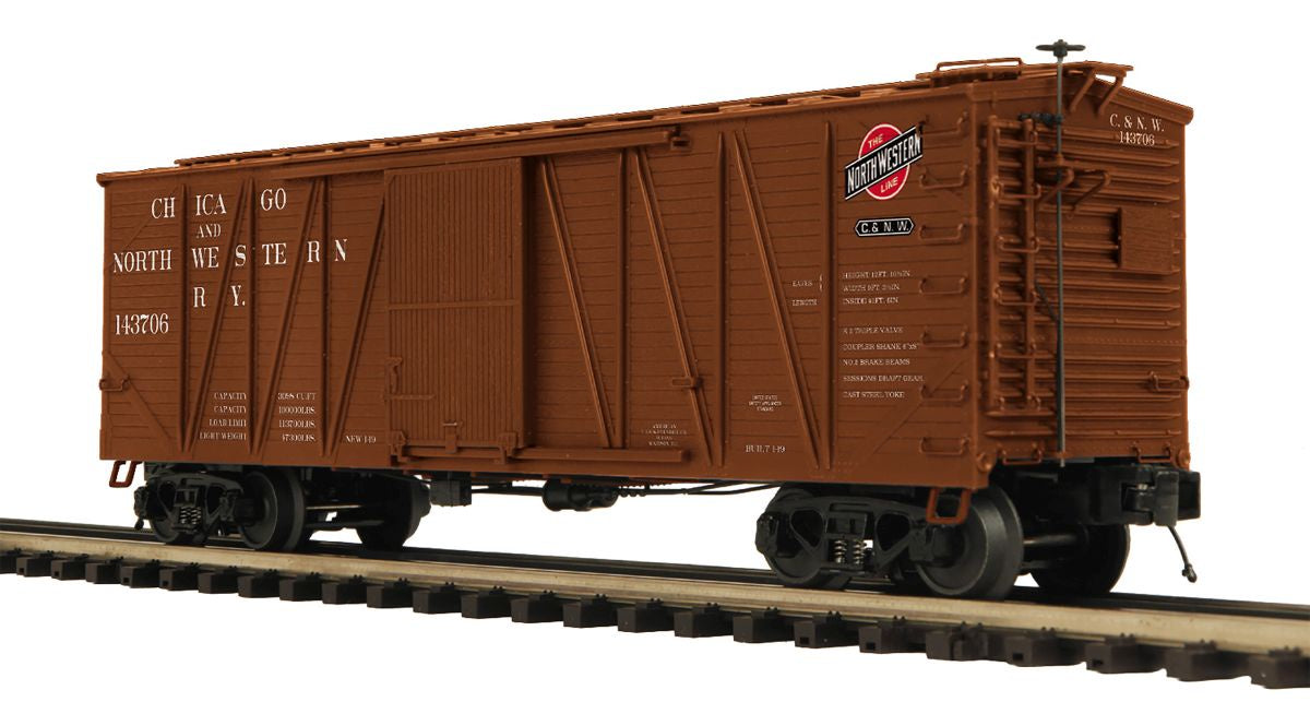 MTH 20-99452 O Single Sheathed Boxcar CNW