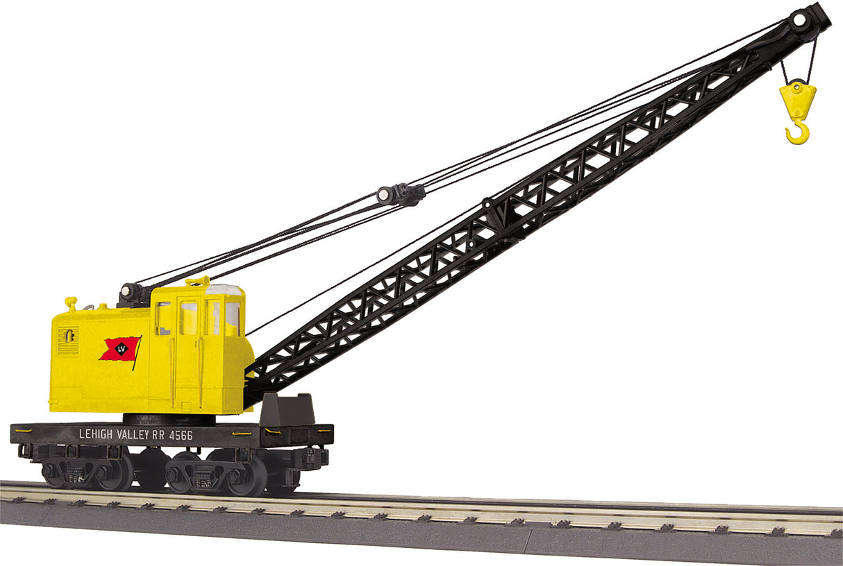 MTH - Mikes Train House AMERICAN CRANE CAR - LEHIGH VALLEY - MTH3079661