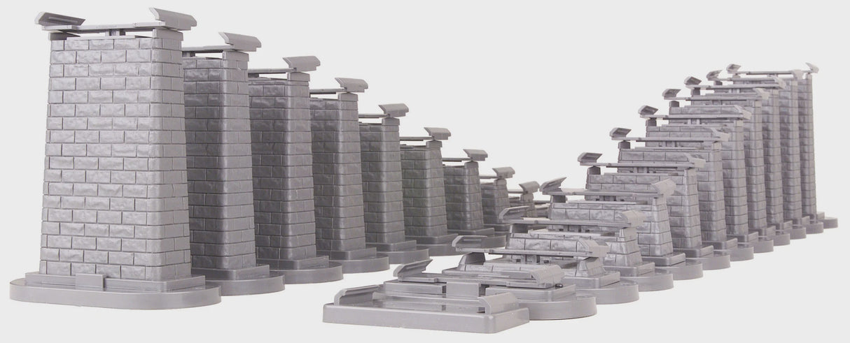MTH O RealTrax Graduated Trestle System