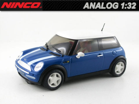 Ninco 1:32 MINI COOPER BLUE Slot Car - NIN50276