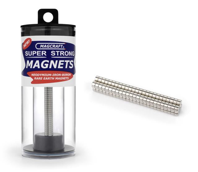 Magcraft Magnets 1/8x1/16 DISC MAGNET - NSN566