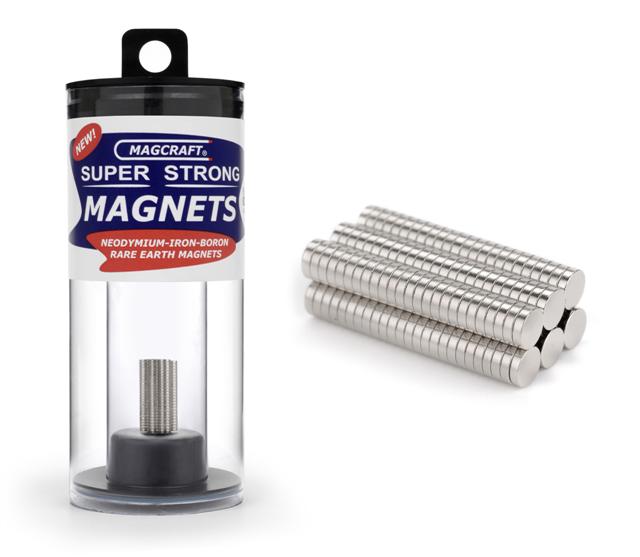 Magcraft Magnets 1/8 DISC MAGNET - NSN592