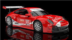 NSR0524AW PORSCHE 997 COCA COLA LIVERY #911 PETIT LE MANS 2019 AW KING 21 EVO3