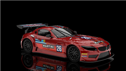 NSR0602AW BMW Z4 GT3 Martini Racing Livery Red #26 AW KING 21K EVO3