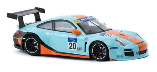 NSR0617SW 1/32 PORSCHE 997 LE MANS 2017 #20 GULF RACING LIVERY AW KING 21K EVO3 Slot Car