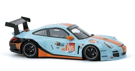 NSR0618AW 1/32 PORSCHE 997 LE MANS 24H 2018 #86 GULF RACING LIVERY AW KING 21K EVO3 Slot Car