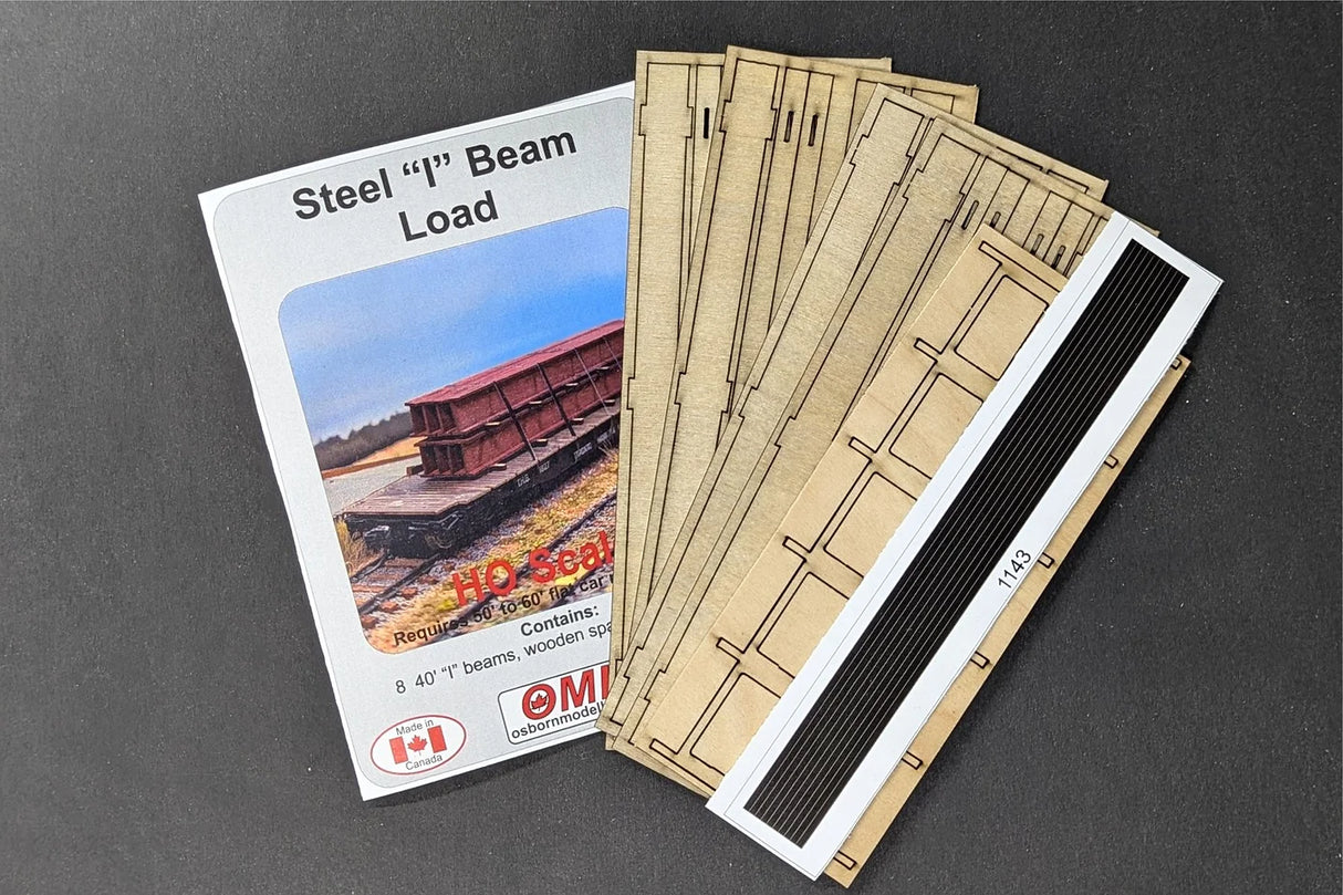 Osborn Model Kits HO Steel I Beam Load Kit