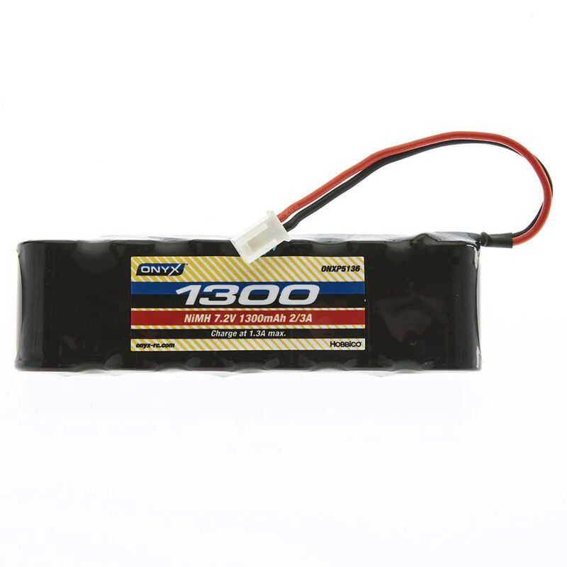 Onyx NiMH 7.2V 1300mAh 2/3A Flat Mini Plug - ONXP5137