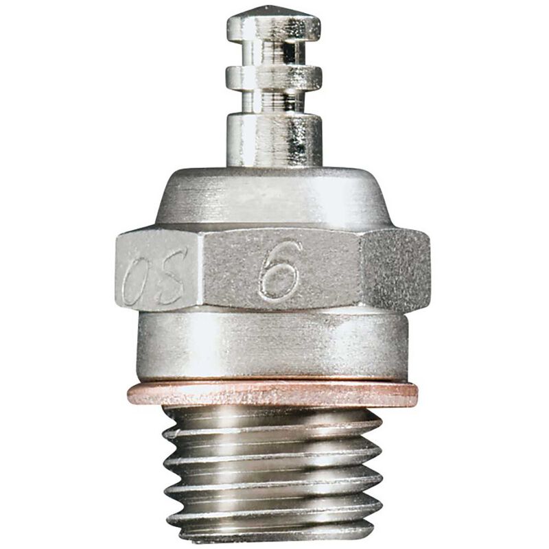 OS Engines 71605300 #6 A3 Glow Plug Hot Air - OSMG2690