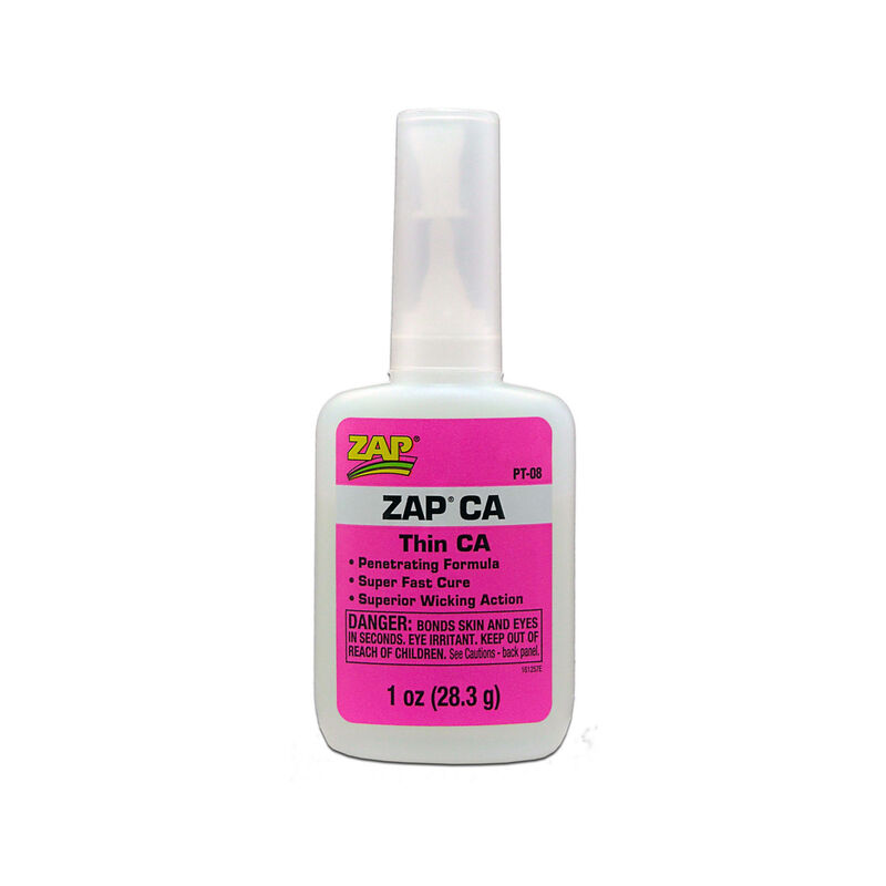 Pacer ZAP CA Glue, 1 oz