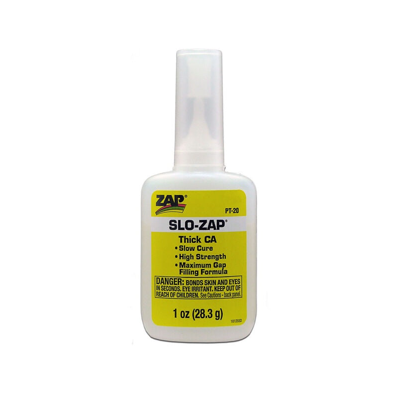 Pacer Slo ZAP CA Glue, 1 oz