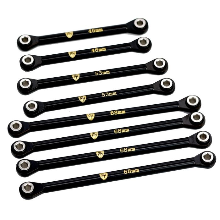 Power Hobby Brass Suspension Link Set, for Traxxas TRX-4M - PHBTRX588
