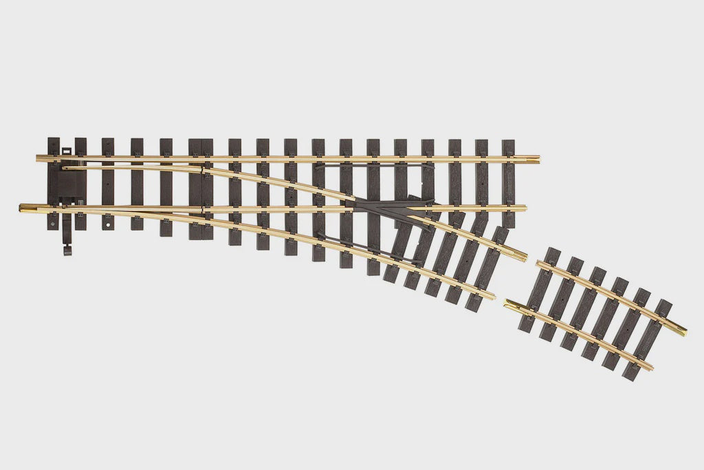 Piko 35223 R5 Manual Switch Right 22.5° Track (G-Scale)
