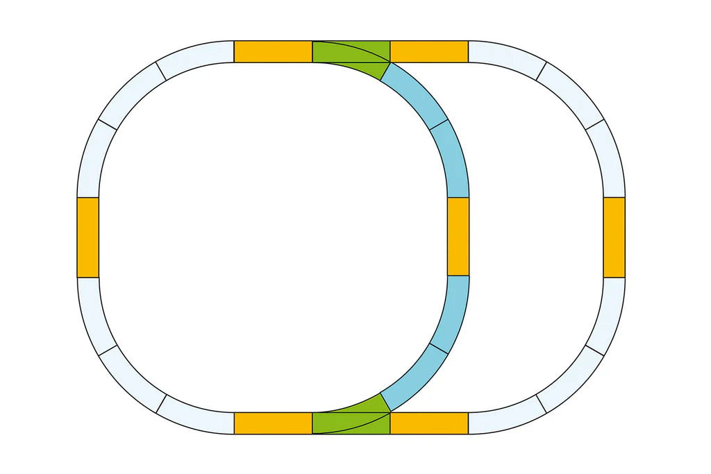 Piko 35302 Double Oval Track Set Track (G-Scale)