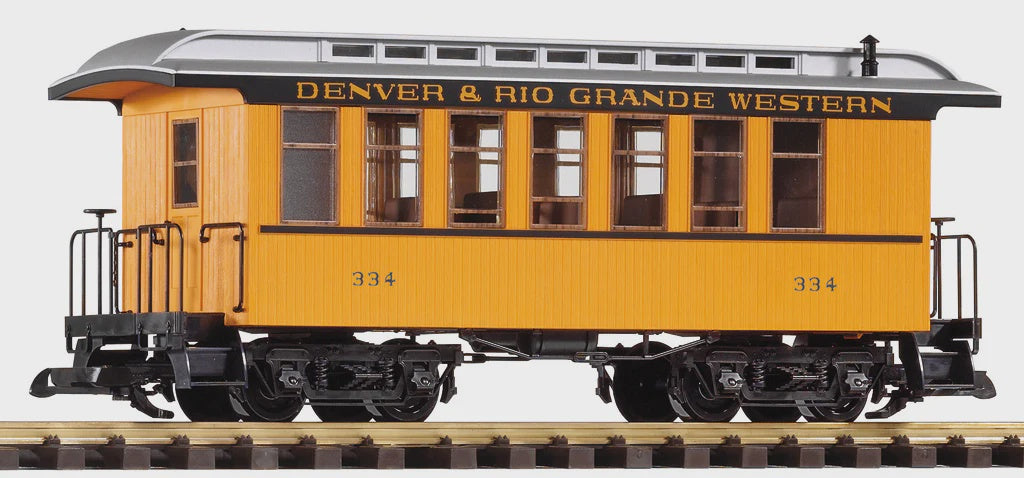 Piko 38600 Denver & Rio Grande Western (D&RGW) Wood Coach, New #284