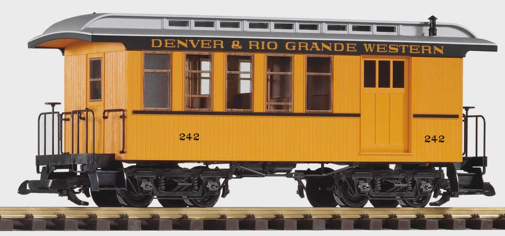 Piko 38601 Denver & Rio Grande Western (D&RGW) Wood Combine, New #209