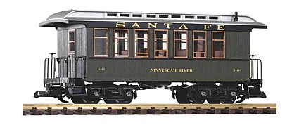 Piko SF Wood Coach 16521, Green (New #) - PIKO38628