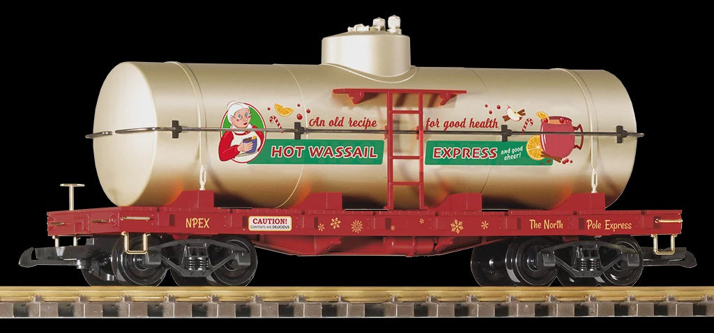 PIKO 38985 G-Scale Christmas Wassail Tank Car