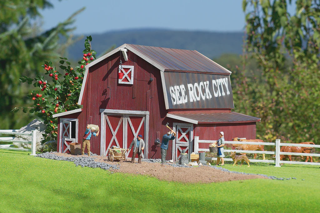 Piko 62110 Red Barn, Building Kit (G-Scale)