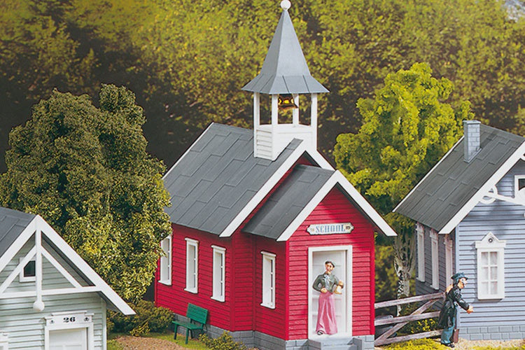 Piko 62243 Little Red School House, Building Kit (G-Scale)