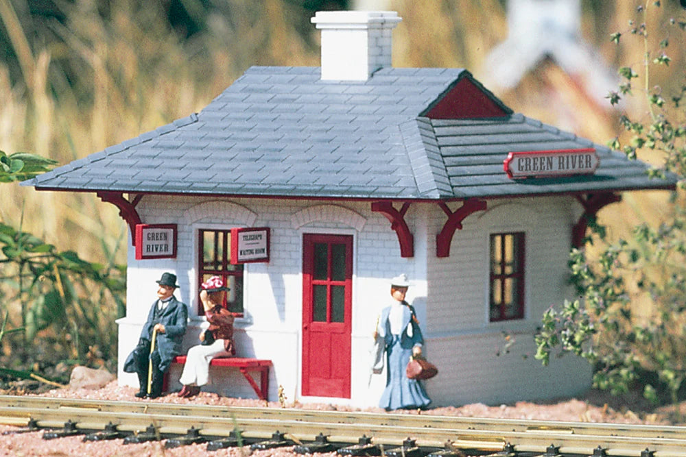 Piko 62700 Green River Station Built-Up Building (G-Scale)