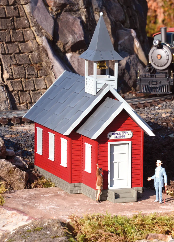Piko 62717 River City School House Built-Up Building (G-Scale)