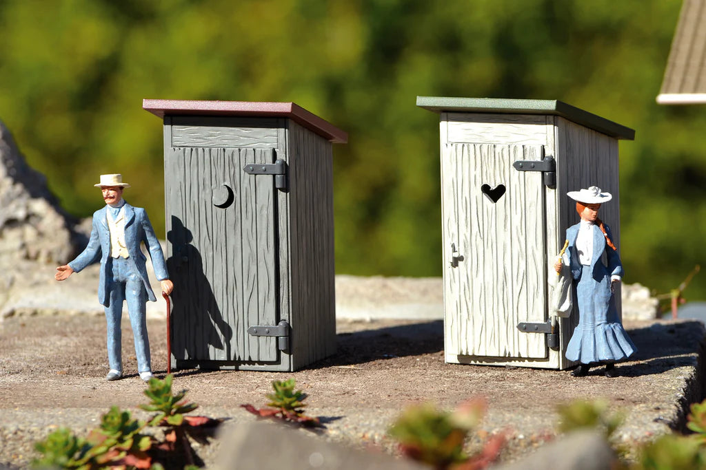 Piko 62719 Outhouse 2-pack Built-Up Building (G-Scale)