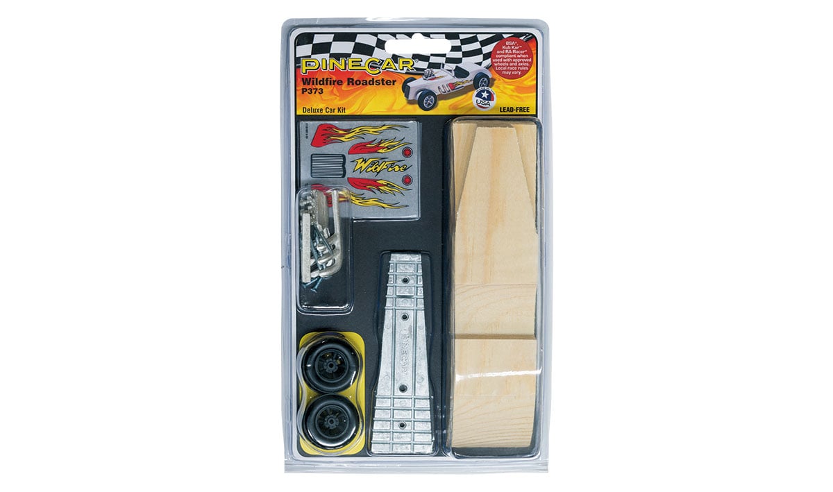 PineCar Deluxe Car Kit, Wildfire Roadster - PIN373
