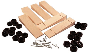 PineCar Wedge Car Bulk Kit (6) - PIN4050