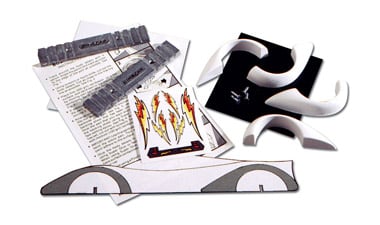 PineCar Designer Car Kit, Thunderbolt - PIN416
