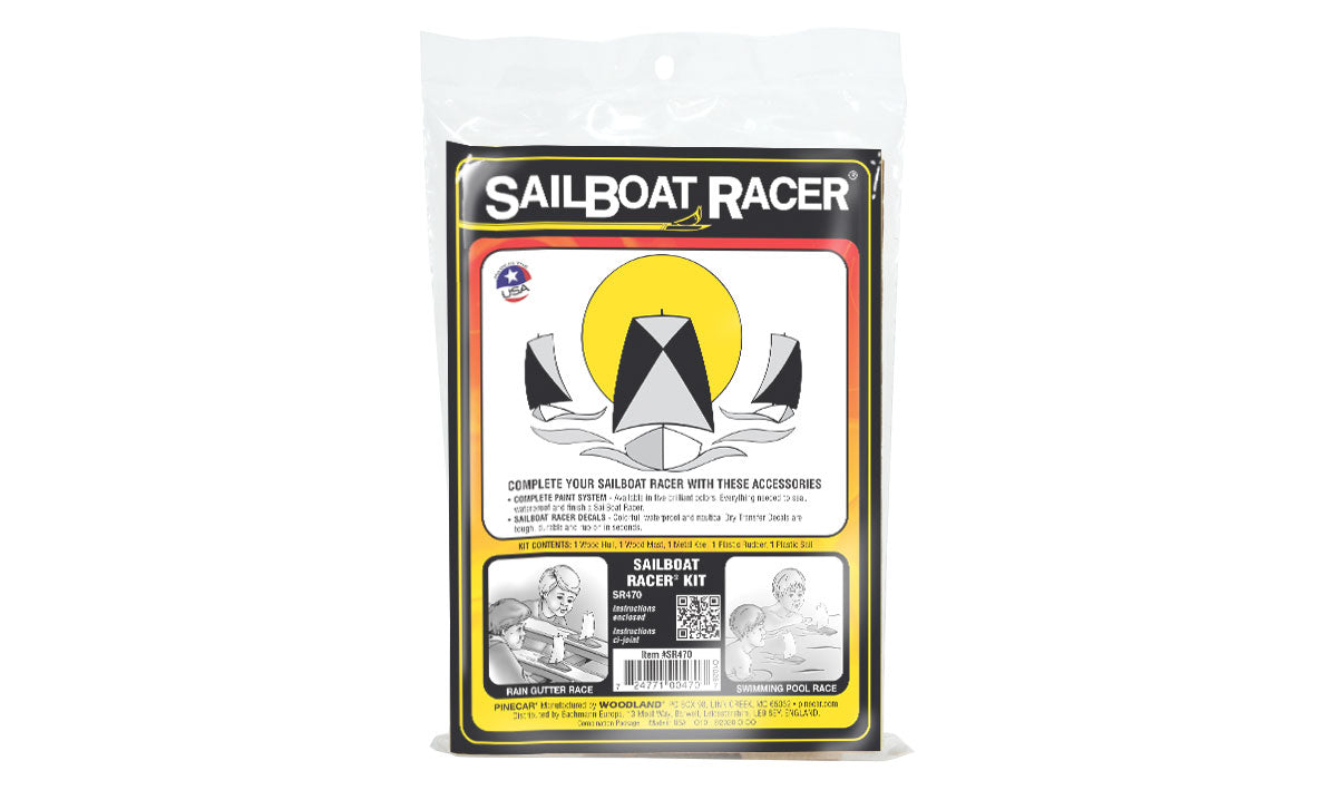 PineCar Sailboat Racer Kit - PINSR470