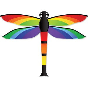 Premire Kites 58X44 RAINBOW 3D DRAGONFLY KITE - PMR16077