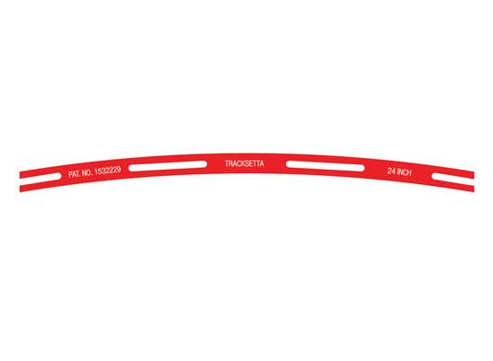 Peco NT-24 N Tracksetta Track Laying Template -- 24" Radius Curve