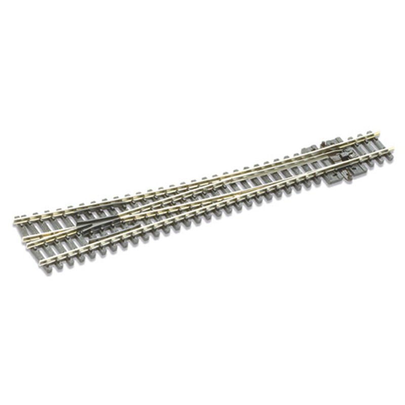 Peco Turnout #8 Code 80, Long, 36" Radius Diverging Route -- Right Hand, Insulfrog - PPCSL388