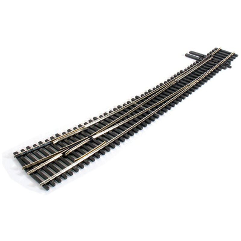 Peco North American-Style Code 83 #7 Curved Turnout - Streamline -- Right Hand, Insulfrog - PPCSL8376