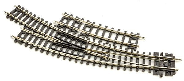 Peco Code 80 Curved Turnout - Setrack -- Right Hand - PPCST44