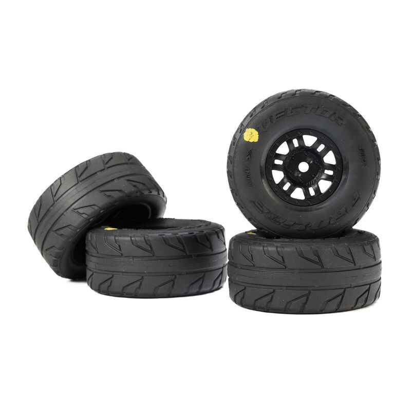 Pro-Line Racing Vector F/R Tires MTD 12mm Black Split Six (4) for ARRMA MOJAVE GROM