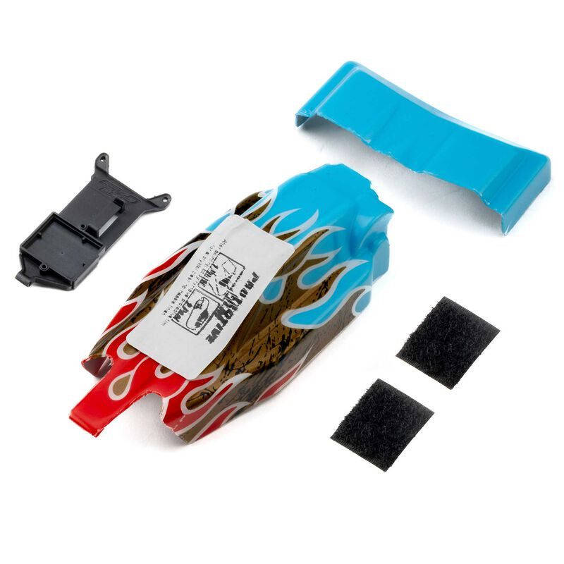 Pro-Line Racing 	Limited Edition Pre-Cut/Pre-Painted Crowd Pleazer Templeman Body w/ ESC Relocator for Losi Micro-B