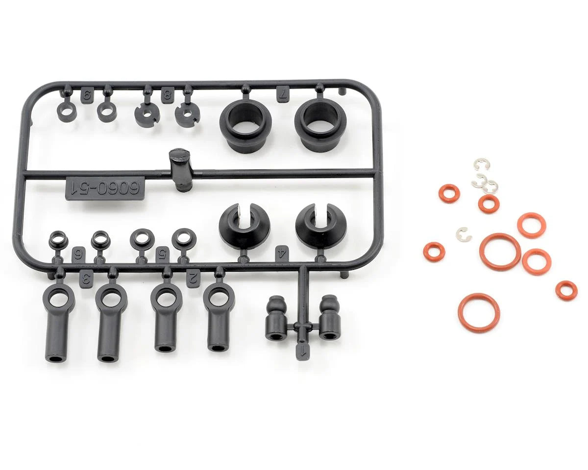Pro-Line Racing PowerStroke Scaler Shock Plastic & Rebuild Kit - PRO606001